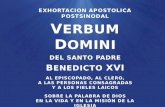 EXHORTACION APOSTOLICA POSTSINODAL V ERBUM  D OMINI DEL SANTO PADRE B ENEDICTO  XVI