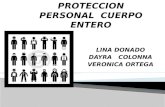 ELEMENTOS DE PROTECCION PERSONAL  CUERPO ENTERO