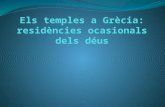 Els temples a Grècia: residències ocasionals dels déus