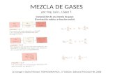 MEZCLA DE GASES por: Ing. Luis L. López T.