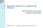 Riqueza natural y cultural de México
