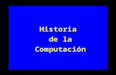 Historia  de la  Computación