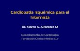 Cardiopatía Isquémica para el Internista