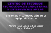 CENTRO DE ESTUDIOS TECNOLÓGICOS INDUSTRIAL Y DE SERVICIOS Nº129