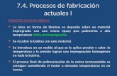 7.4. Procesos de fabricación actuales I