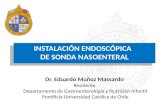 INSTALACIÓN ENDOSCÓPICA   DE SONDA NASOENTERAL