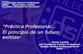   Ámbar Castillo Jefe Unidad de Práctica Profesional Colegio Técnico Profesional Darío Salas