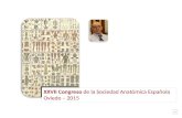 XXVII Congreso  de la Sociedad Anatómica Española Oviedo – 2015