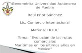 Benemérita Universidad Autónoma  de Puebla Raúl Prior Sánchez Lic. Comercio Internacional