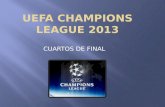 UEFA CHAMPIONS LEAGUE 2013