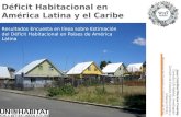 Déficit Habitacional en  América Latina y el Caribe