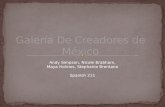 Galería  De  Creadores  de México