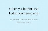 Cine y Literatura Latinoamericana