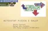 ACTIVITAT FISICA I SALUT Nacho Pascual Metge  ABS  Palamos IES Puig  Cargoll  27/09/2012