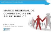 MARCO REGIONAL DE  COMPETENCIAS DE SALUD PUBLICA
