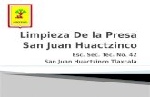 Limpieza De la Presa San Juan  Huactzinco