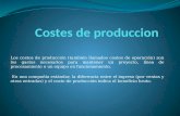 Costes de  produccion