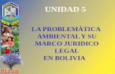 LA PROBLEMÁTICA  AMBIENTAL Y SU  MARCO  JURIDICO  LEGAL EN BOLIVIA