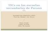 TICs en las escuelas secundarias de Paraná