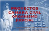PROYECTOS CAMARA CIVIL ORGANISMO JUDICIAL