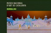 Memòria Museu Nacional 2012 (català) - resum