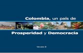 Colombia, un país de prosperidad y democracia Versión II
