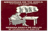 Memorias de la tía Anica / Alejandro Tomás Ibáñez
