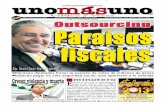 31 Diciembre 2012 Outsourcing Paraísos fiscales