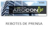 Rebotes de prensa ARQCON 2012