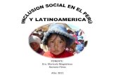 Inclusión social en Perú y Latinoamérica