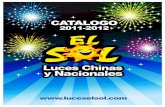 Catálogo Luces Chinas El Sol 2011-2012
