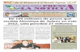 La Balanza Prensa la Noticia SEGUNDA QUINCENA DE MAYO 2012