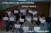 Calendario de Actividades, iFMSA-México AC