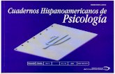 Cuadernos Hispanoamericanos de Psicología.  Volumen 9