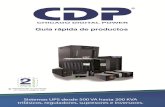 Guía Rápida de Productos CDP - TECNOMEGA ECUADOR