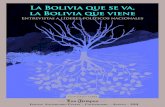 La Bolivia que se va