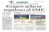 SME Noticias en los Periódicos 11 Octubre 2013