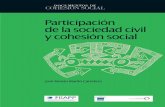 Participación de la sociedad civil y cohesión social