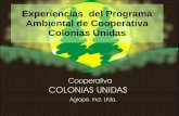 Programa ambiental de Cooperativa Colonias Unidas