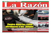 Diario La Razón viernes 26 de julio