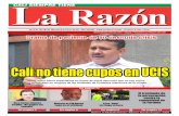 Diario La Razón miércoles 6 de febrero