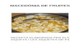 Recepta Macedònia fruites