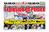 1 Febrero 2013  Explosión en Pemex