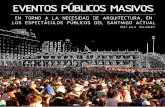 Eventos Públicos Masivos - Nelson Guzmán