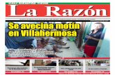 Diario La Razón viernes 20 de julio