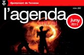 Agenda Cultural número 262 (juny 2011)