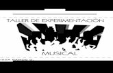 TALLERDE EXPERIMENTACIÓN MUSICAL
