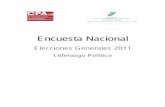 Informe Prensa Liderazgo Elecciones 2011