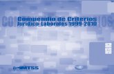 Compendio de Criterios Jurídico-Laborales 1999 – 2010