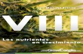 Cultivando Marihuana Cap.VIII - Los nutrientes en crecimiento